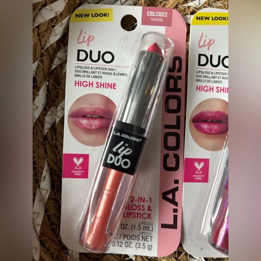 HIGH SHINE LIPGLOSS & LIPSTICK DUO Set of 3